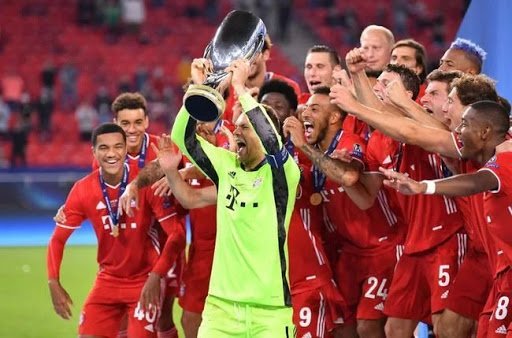 El FC Bayern München volvió a ganar la Supercopa de Europa después de un mes